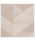 Safavieh Global Beige / Ivory GLB400 6 ft. 7 in. X 6 ft. 7 in. Square Rug