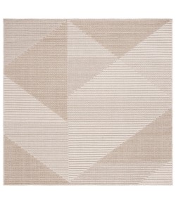 Safavieh Global Beige / Ivory GLB400 6 ft. 7 in. X 6 ft. 7 in. Square Rug