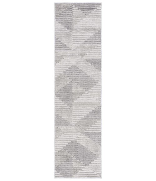Safavieh Global Light Grey / Grey GLB400 2 ft. 2 in. X 8 ft. Runner Rug
