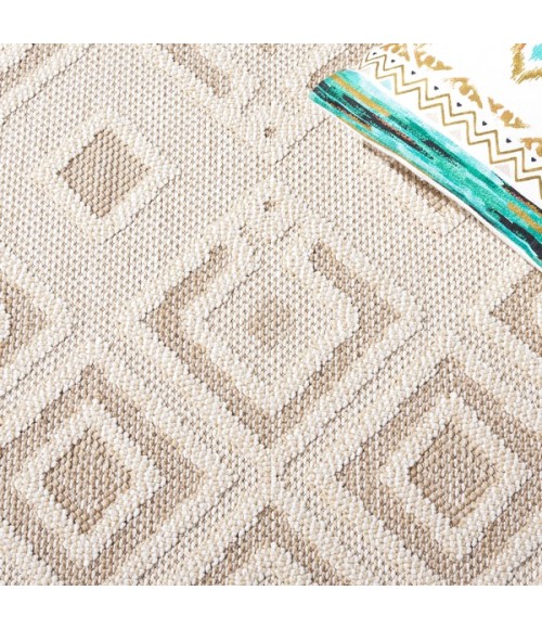 Safavieh Global Beige / Ivory Rug GLB404 9 ft. X 12 ft. Rectangle - Rugs Town Safavieh Global Beige / Ivory GLB404 9 ft. X 12 ft. Rectangle Rug