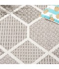 Safavieh Global Grey / Ivory Rug GLB414 8 ft. X 10 ft. Rectangle - Rugs Town Safavieh Global Grey / Ivory GLB414 8 ft. X 10 ft. Rectangle Rug