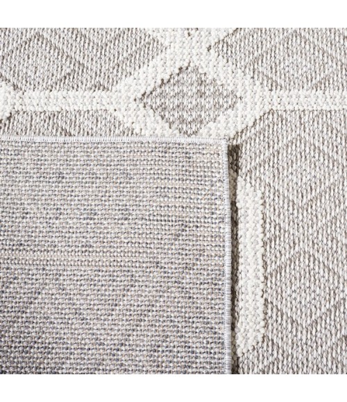 Safavieh Global Grey / Ivory GLB416 2 ft. 2 in. X 8 ft. Runner Rug