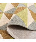 Safavieh Genre Beige / Green Rug GRE103 6 ft. X 6 ft. Square - Rugs Town Safavieh Genre Beige / Green GRE103 6 ft. X 6 ft. Square Rug