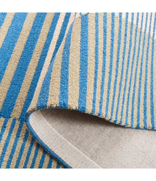 Safavieh Genre Blue / Ivory GRE201 6 ft. X 6 ft. Square Rug