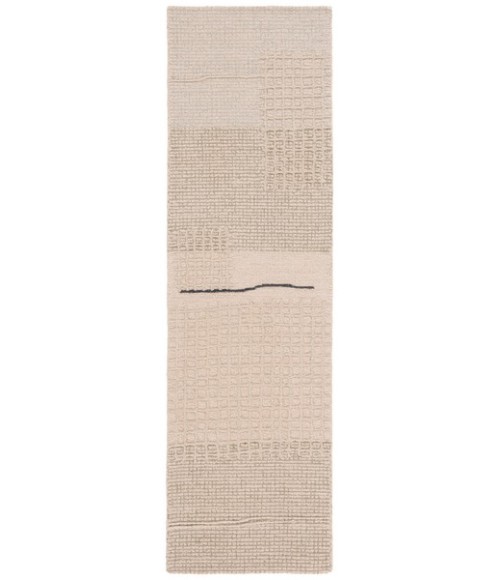 Safavieh Genre Beige / Grey Rug GRE202 2 ft. 3 in. X 8 ft. Runner - Rugs Town Safavieh Genre Beige / Grey GRE202 2 ft. 3 in. X 8 ft. Runner Rug