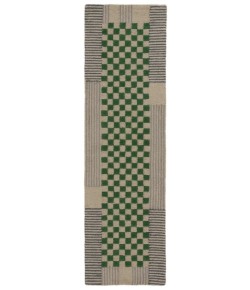 Safavieh Genre Grey / Green GRE207 2 ft. 3 in. X 8 ft. Runner Rug