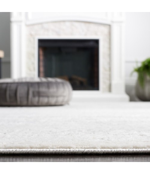 Safavieh Hanna Ivory / Light Grey HAN101 6 ft. 7 in. X 6 ft. 7 in. Square Rug