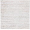 Safavieh Hanna Grey Ivory / Beige HAN108 6 ft. 7 in. X 6 ft. 7 in. Square Rug