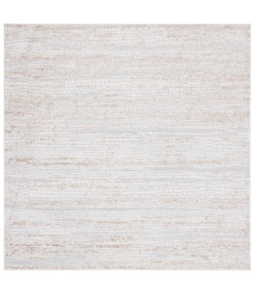 Safavieh Hanna Grey Ivory / Beige HAN108 6 ft. 7 in. X 6 ft. 7 in. Square Rug