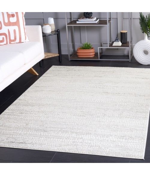 Safavieh Hanna Grey Ivory / Dark Grey HAN108 4 ft. X 6 ft. Rectangle Rug