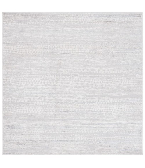 Safavieh Hanna Grey Ivory / Dark Grey HAN108 6 ft. 7 in. X 6 ft. 7 in. Square Rug