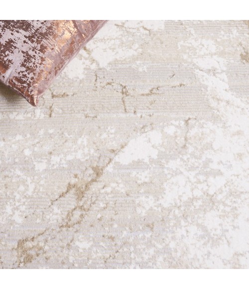 Safavieh Hanna Beige / Ivory Grey HAN112 8 ft. X 10 ft. Rectangle Rug