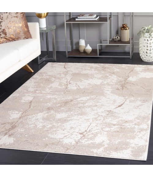Safavieh Hanna Beige / Ivory Grey HAN112 8 ft. X 10 ft. Rectangle Rug