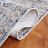 Safavieh Harlow Ivory Blue / Grey HAR163 6 ft. 3 in. X 6 ft. 3 in. Round Rug