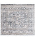 Safavieh Harlow Ivory Blue / Grey HAR163 6 ft. 3 in. X 6 ft. 3 in. Square Rug