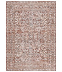 Safavieh Harlow Rust / Ivory Grey HAR163 9 ft. X 12 ft. Rectangle Rug