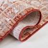 Safavieh Harlow Rust / Ivory Grey HAR163 6 ft. 3 in. X 6 ft. 3 in. Round Rug
