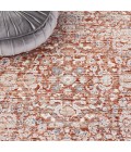 Safavieh Harlow Rust / Ivory Grey HAR163 9 ft. X 12 ft. Rectangle Rug