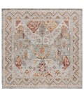 Safavieh Hamilton Blue / Gold Rust Rug HLT104 6 ft. 7 in. X 6 ft. 7 in. Square - Rugs Town Safavieh Hamilton Blue / Gold Rust HLT104 6 ft. 7 in. X 6 ft. 7 in. Square Rug