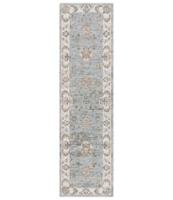 Safavieh Hamilton Blue / Gold HLT106 2 ft. 2 in. X 8 ft. Runner Rug