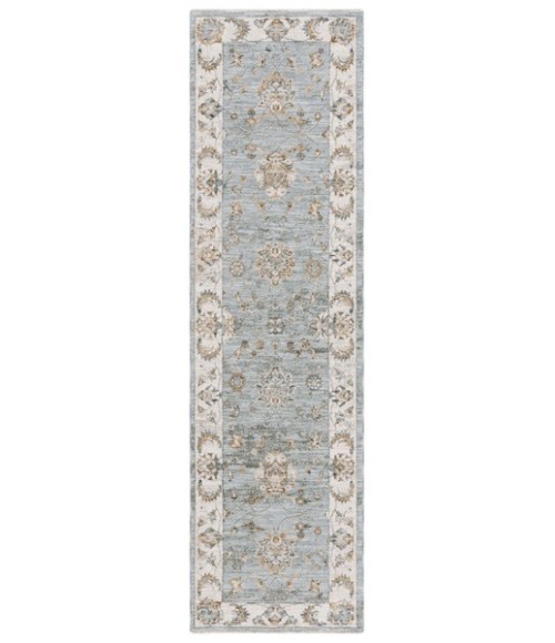 Safavieh Hamilton Blue / Gold Rug HLT106 2 ft. 2 in. X 8 ft. Runner - Rugs Town Safavieh Hamilton Blue / Gold HLT106 2 ft. 2 in. X 8 ft. Runner Rug