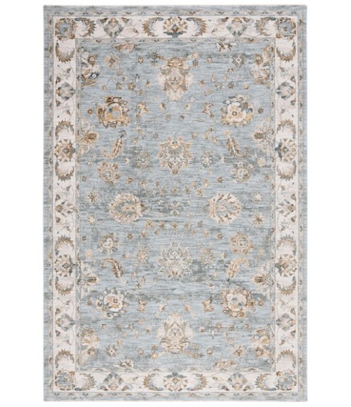 Safavieh Hamilton Blue / Gold Rug HLT106 4 ft. X 6 ft. Rectangle - Rugs Town Safavieh Hamilton Blue / Gold HLT106 4 ft. X 6 ft. Rectangle Rug
