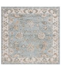Safavieh Hamilton Blue / Gold HLT106 6 ft. 7 in. X 6 ft. 7 in. Square Rug