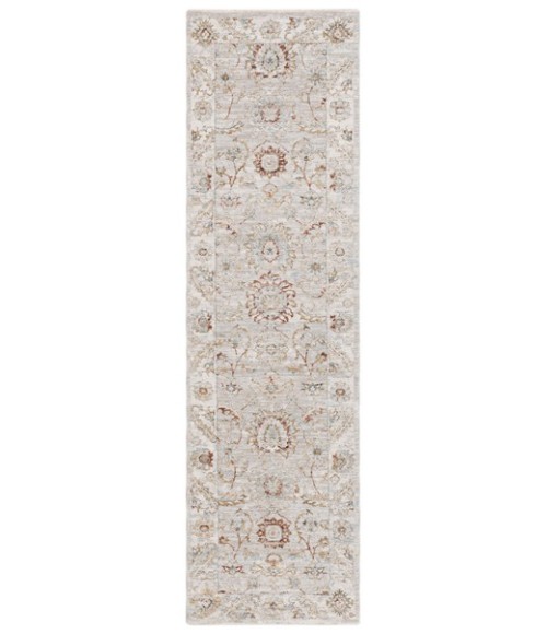 Safavieh Hamilton Grey / Gold HLT108 2 ft. 2 in. X 8 ft. Runner Rug