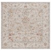 Safavieh Hamilton Grey / Gold HLT108 6 ft. 7 in. X 6 ft. 7 in. Square Rug