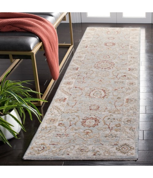 Safavieh Hamilton Blue / Gold HLT108 2 ft. 2 in. X 8 ft. Runner Rug