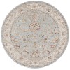 Safavieh Hamilton Blue / Gold HLT108 6 ft. 7 in. X 6 ft. 7 in. Round Rug