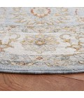 Safavieh Hamilton Blue / Gold HLT108 4 ft. X 6 ft. Rectangle Rug