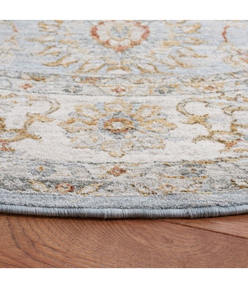 Safavieh Hamilton Blue / Gold HLT108 4 ft. X 6 ft. Rectangle Rug