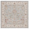 Safavieh Hamilton Blue / Gold HLT108 6 ft. 7 in. X 6 ft. 7 in. Square Rug