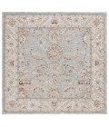 Safavieh Hamilton Blue / Gold HLT108 6 ft. 7 in. X 6 ft. 7 in. Square Rug