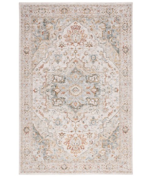 Safavieh Hamilton Ivory / Blue HLT110 4 ft. X 6 ft. Rectangle Rug