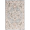 Safavieh Hamilton Blue / Grey HLT110 4 ft. X 6 ft. Rectangle Rug