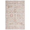 Safavieh Hamilton Grey / Rust HLT112 4 ft. X 6 ft. Rectangle Rug