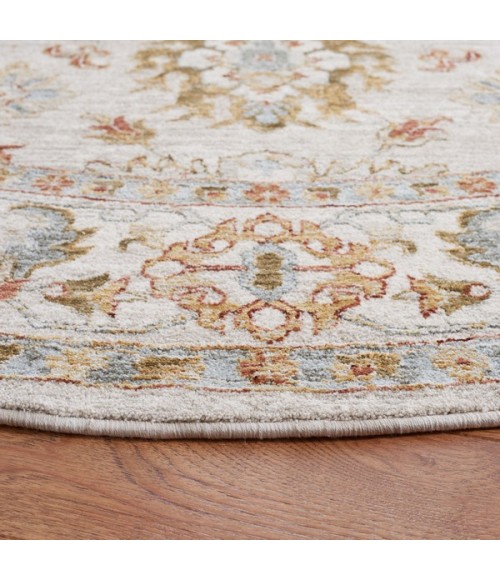 Safavieh Hamilton Grey / Rust HLT112 9 ft. X 12 ft. Rectangle Rug