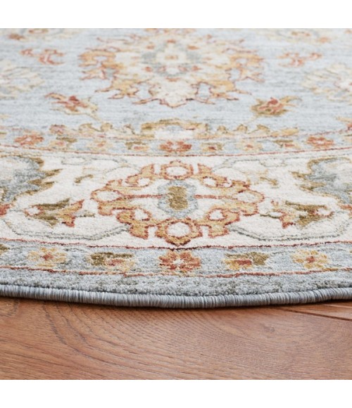 Safavieh Hamilton Blue / Ivory HLT112 4 ft. X 6 ft. Rectangle Rug