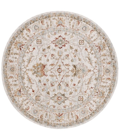 Safavieh Hamilton Ivory / Rust Rug HLT114 6 ft. 7 in. X 6 ft. 7 in. Round - Rugs Town Safavieh Hamilton Ivory / Rust HLT114 6 ft. 7 in. X 6 ft. 7 in. Round Rug