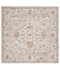 Safavieh Hamilton Ivory / Rust HLT114 6 ft. 7 in. X 6 ft. 7 in. Square Rug