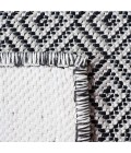 Safavieh Hampton Grey / Black HTN230 2 ft. X 9 ft. Runner Rug
