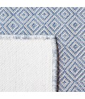 Safavieh Hampton Grey / Blue HTN230 2 ft. X 9 ft. Runner Rug