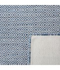 Safavieh Hampton Navy / Ivory HTN230 2 ft. X 9 ft. Runner Rug