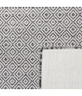 Safavieh Hampton Ivory / Black HTN230 6 ft. 5 in. X 6 ft. 5 in. Square Rug