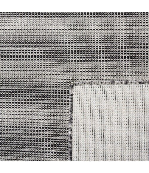 Safavieh Hampton Black / Grey HTN231 8 ft. X 10 ft. Rectangle Rug