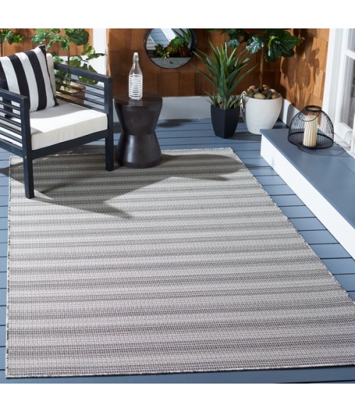Safavieh Hampton Black / Grey HTN231 8 ft. X 10 ft. Rectangle Rug