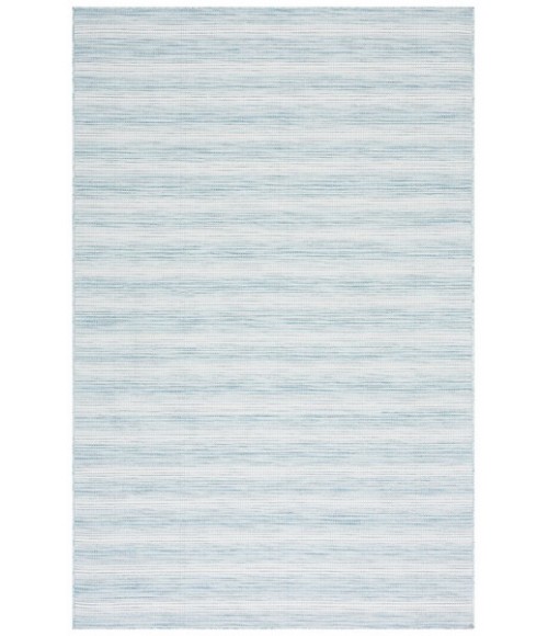 Safavieh Hampton Aqua Ivory / Multi HTN231 5 ft. 1 in. X 7 ft. 6 in. Rectangle Rug