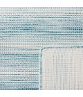 Safavieh Hampton Aqua Ivory / Multi HTN231 5 ft. 1 in. X 7 ft. 6 in. Rectangle Rug